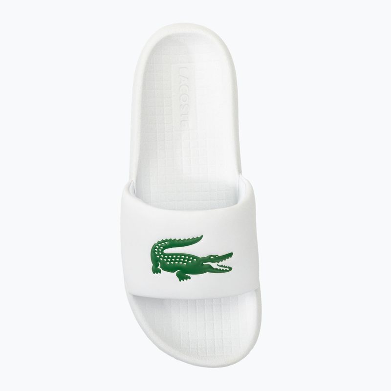 Чоловічі шльопанці Lacoste 45CMA0002 білий / зелений 5