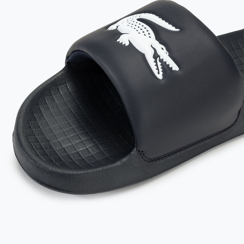 Чоловічі шльопанці Lacoste 45CMA0002 темно-синій/білий 7