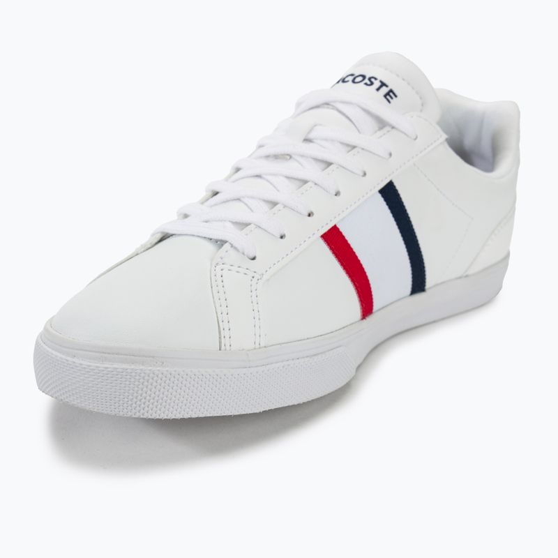 Кросівки чоловічі Lacoste 45CMA0055 white/navy/red 7