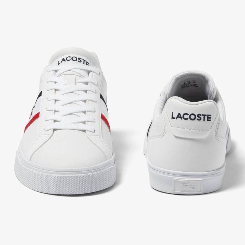 Кросівки чоловічі Lacoste 45CMA0055 white/navy/red 9