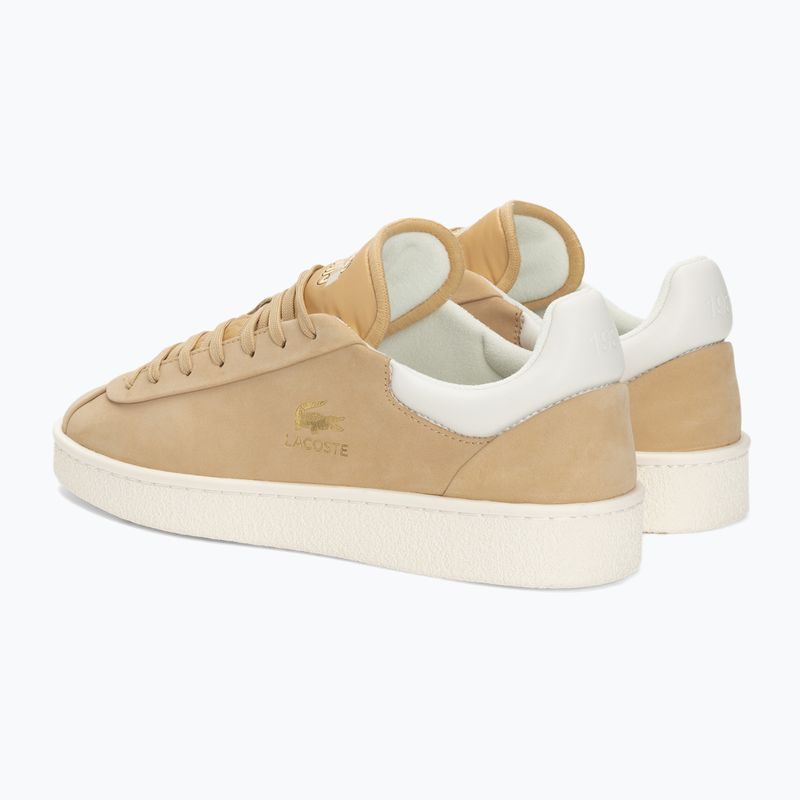 Кросівки чоловічі Lacoste 47SMA0040 light brown/off white 3