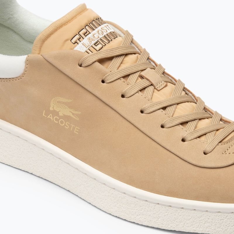 Кросівки чоловічі Lacoste 47SMA0040 light brown/off white 14