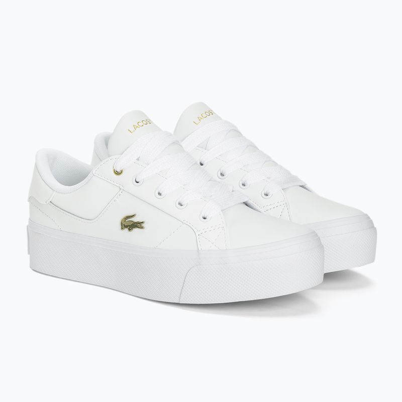 Кросівки жіночі Lacoste 47CFA0005 white/gold 4