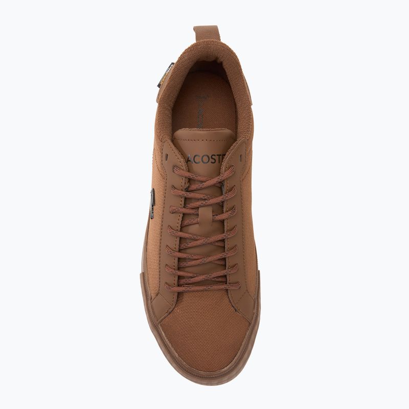Чоловічі туфлі Lacoste 48SMA003 коричневі/коричневі 5