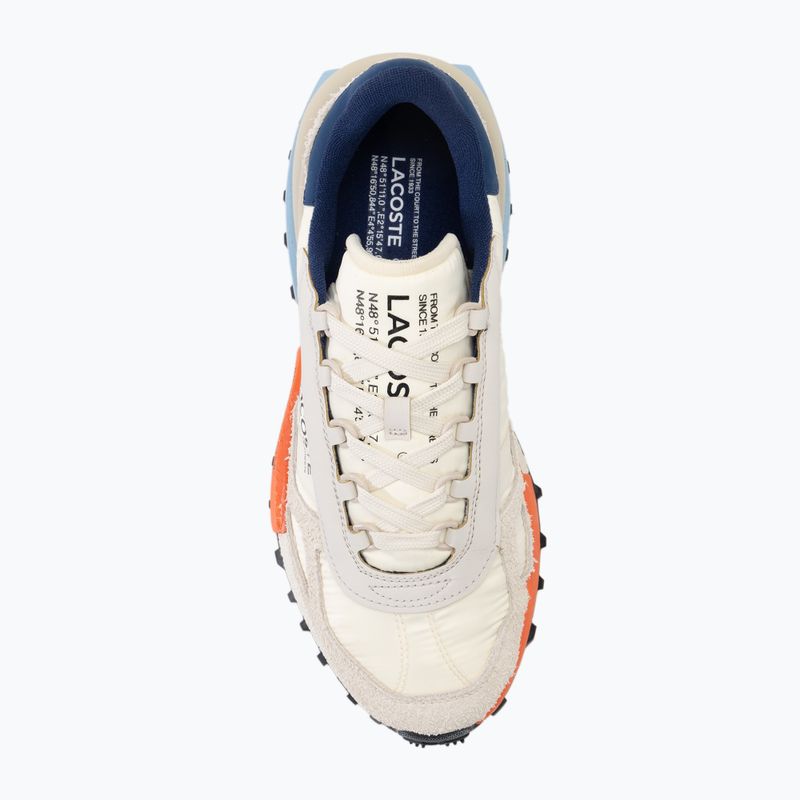 Кросівки чоловічі Lacoste Elite Active off white/ navy 5