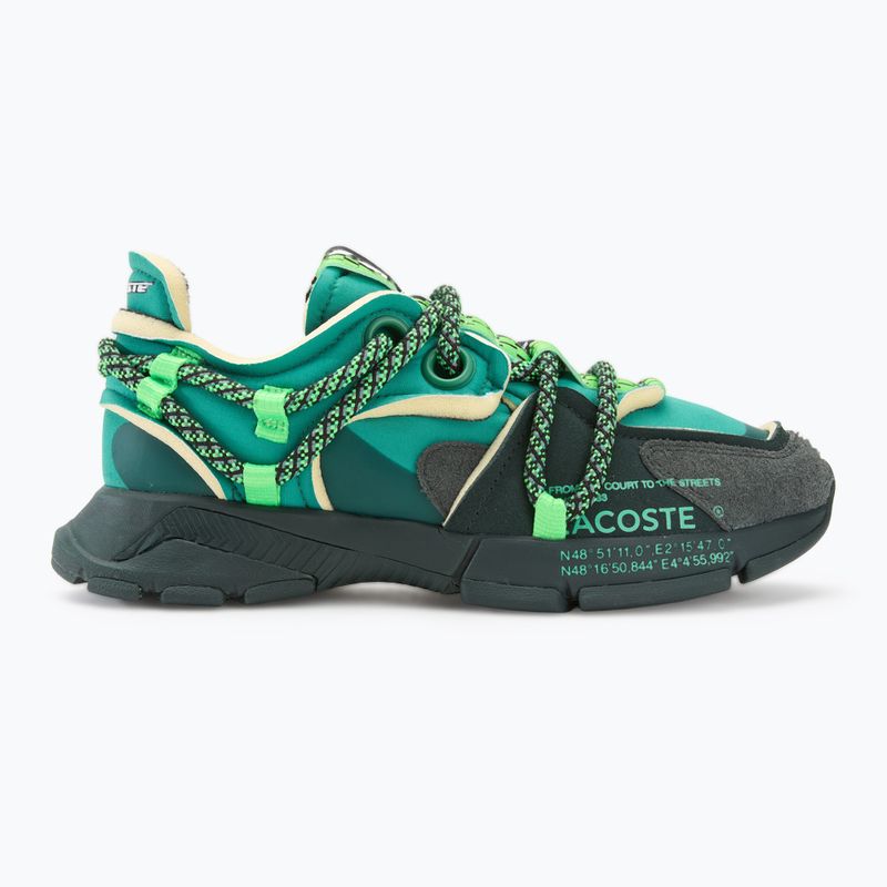Чоловічі кросівки Lacoste L003 Active Runway зелені / fark green 2