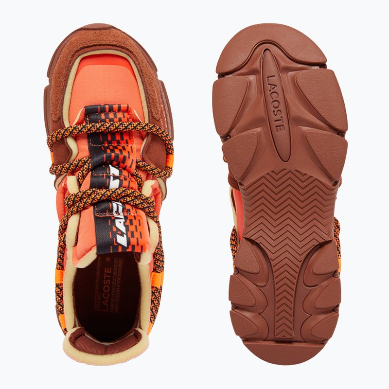 Чоловічі туфлі Lacoste L003 Active Runway помаранчеві/коричневі 12