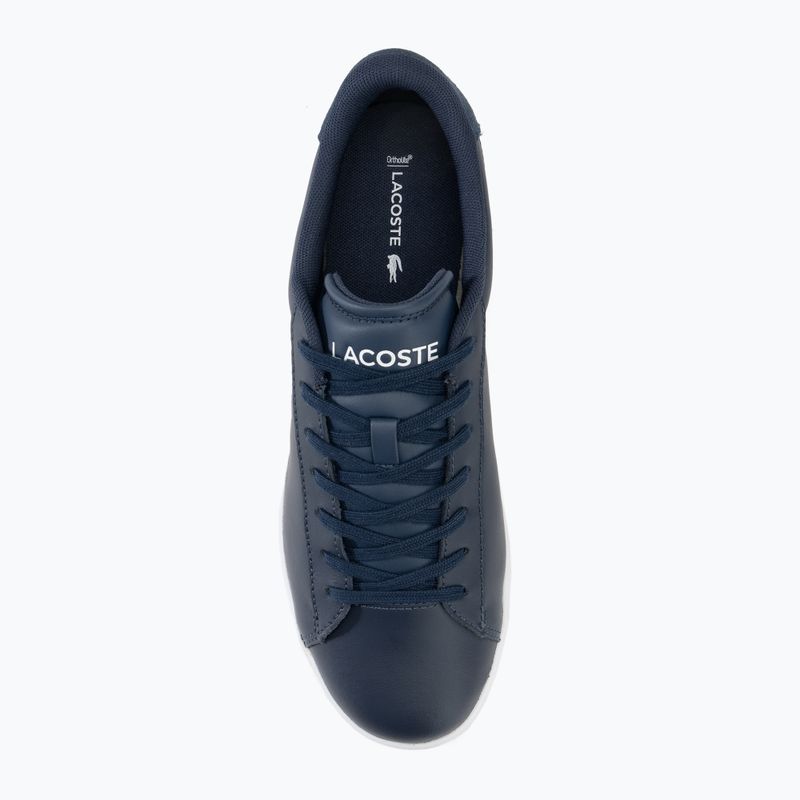 Кросівки чоловічі Lacoste Carnaby navy/white 5