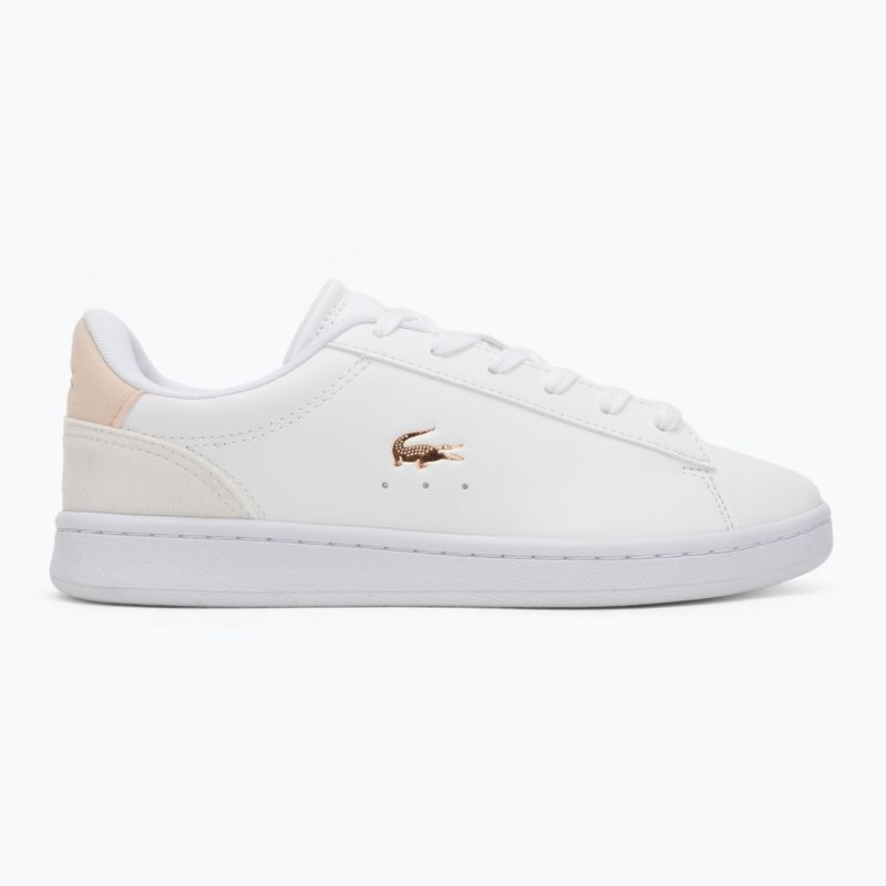 Дитяче взуття Lacoste Carnaby Jr white/light pink 2