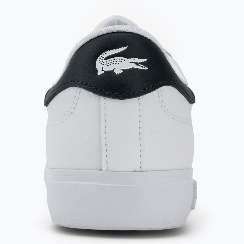 Кросівки чоловічі Lacoste Powercourt white/dark green 6