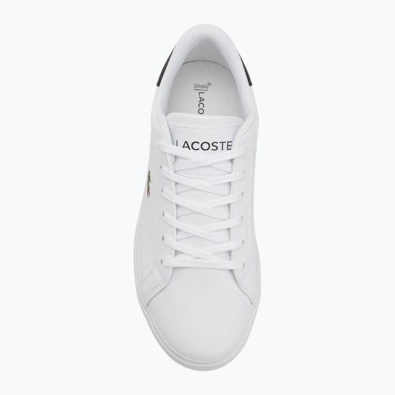Кросівки дитячі Lacoste Powercourt white/black 5