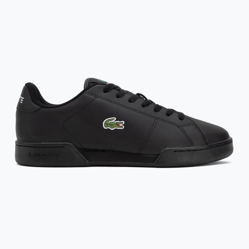 Кросівки чоловічі Lacoste Carnaby Cup black/black 2