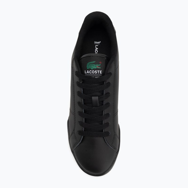 Кросівки чоловічі Lacoste Carnaby Cup black/black 5