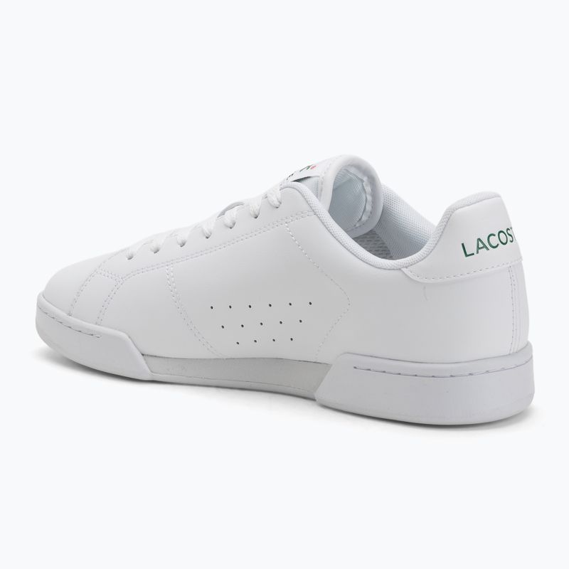 Кросівки чоловічі Lacoste Carnaby Cup white/white 3