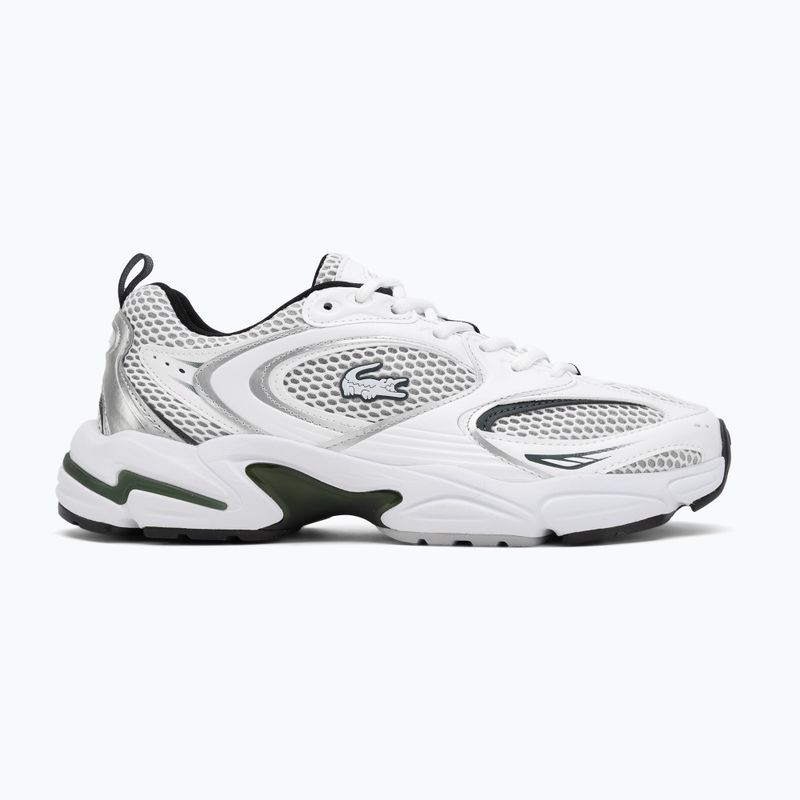 Кросівки чоловічі Lacoste Storm 96 white/dark green 2