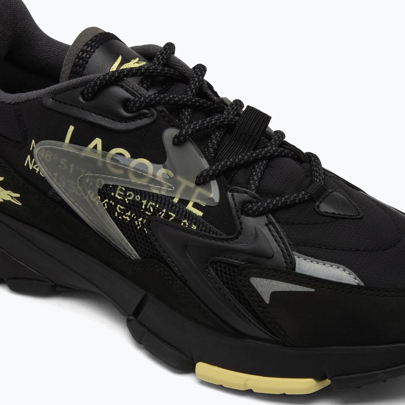 Кросівки чоловічі Lacoste 49SMA0011 black/light yellow 5