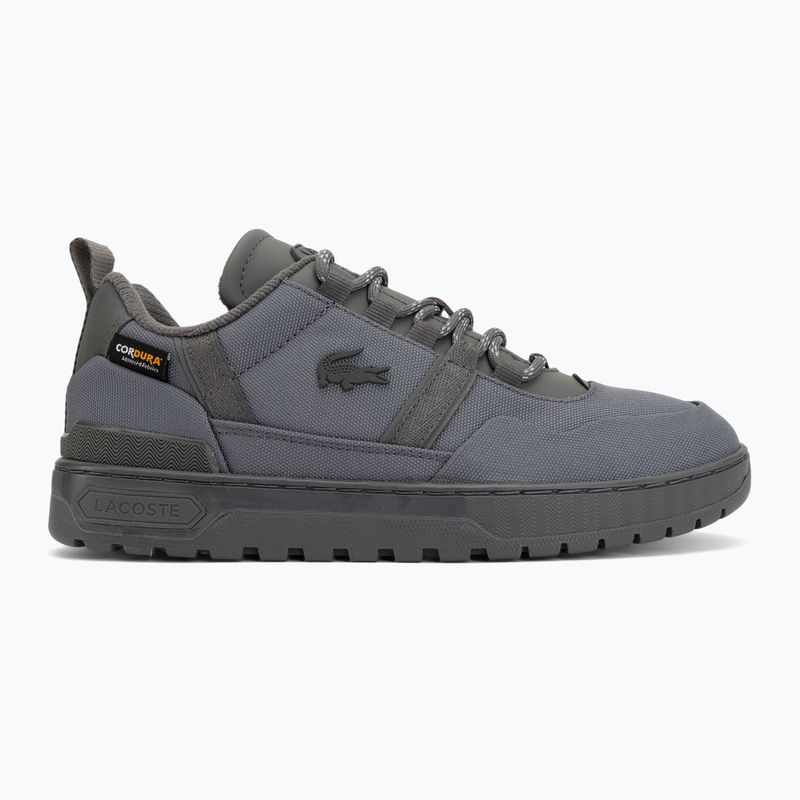 Взуття чоловіче Lacoste T-Clip Winter dark grey/dark grey 2