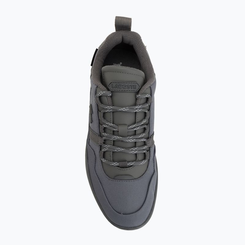 Взуття чоловіче Lacoste T-Clip Winter dark grey/dark grey 5