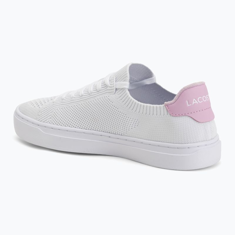 Кросівки жіночі Lacoste La Piquee 2.0 white/light pink 3
