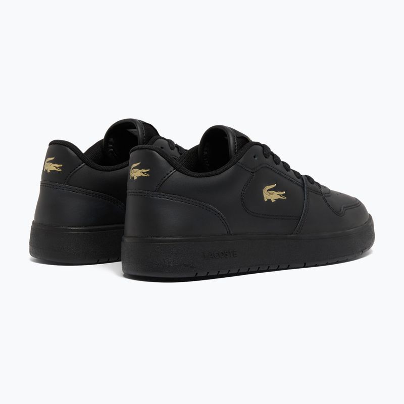Взуття жіноче Lacoste Court Ace Leather black/gold 3