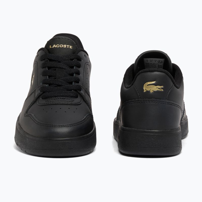 Взуття жіноче Lacoste Court Ace Leather black/gold 4