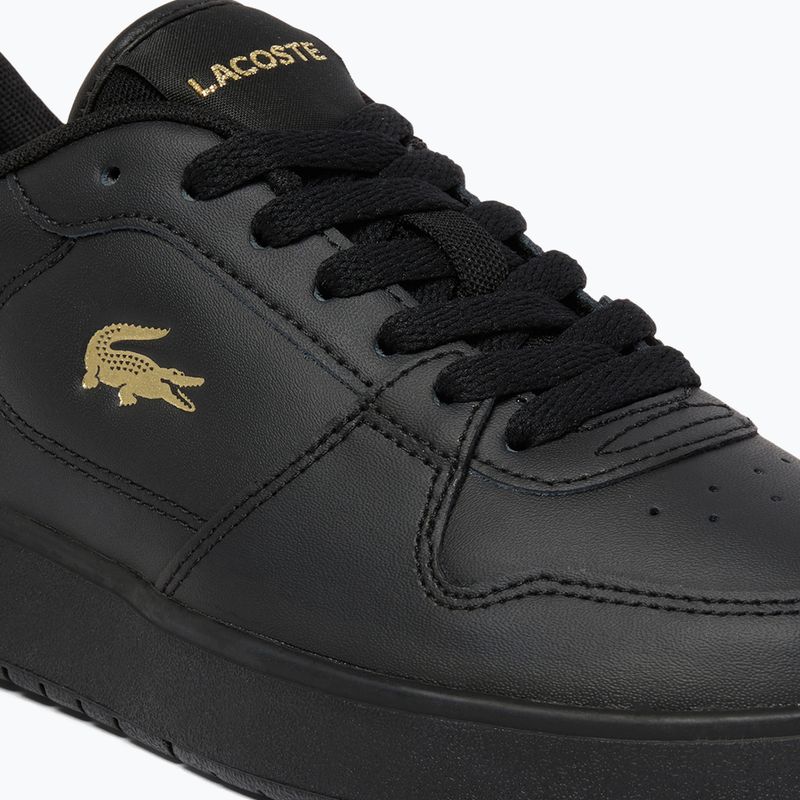 Взуття жіноче Lacoste Court Ace Leather black/gold 6