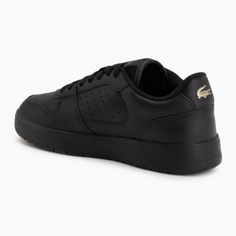 Взуття жіноче Lacoste Court Ace Leather black/gold 3