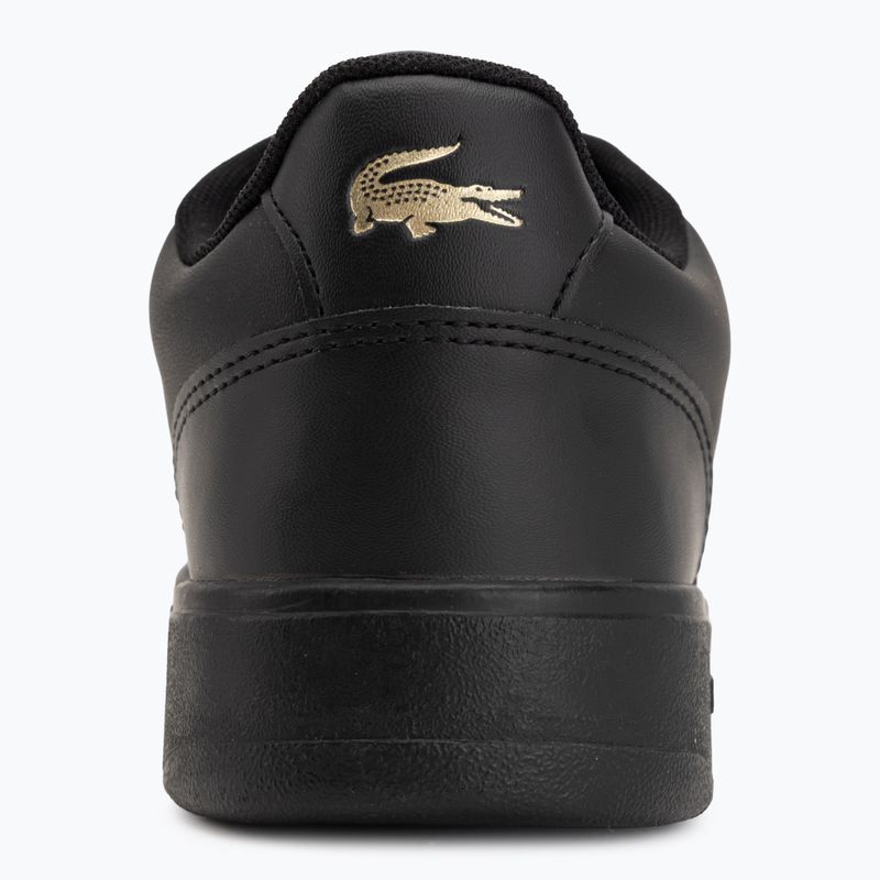 Взуття жіноче Lacoste Court Ace Leather black/gold 6