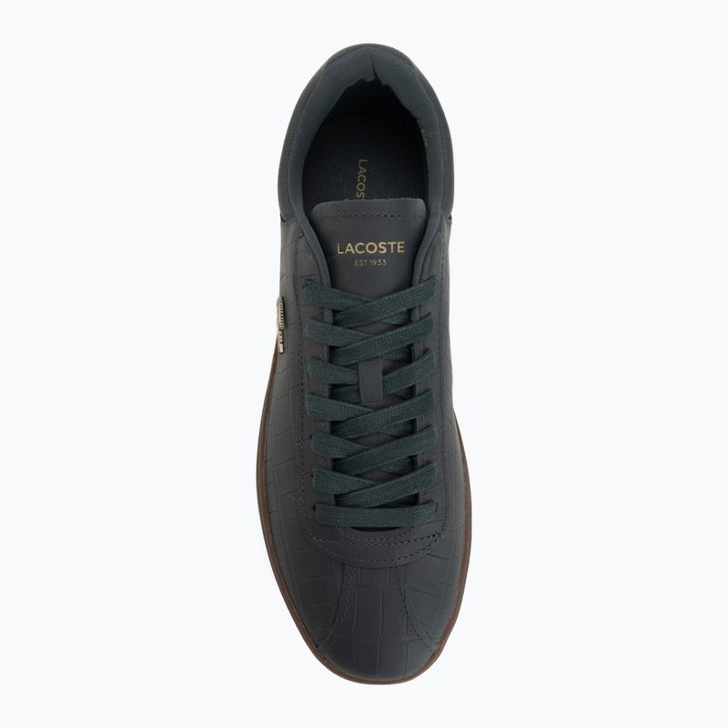 Кросівки чоловічі Lacoste Baseshot dark green/gum 5