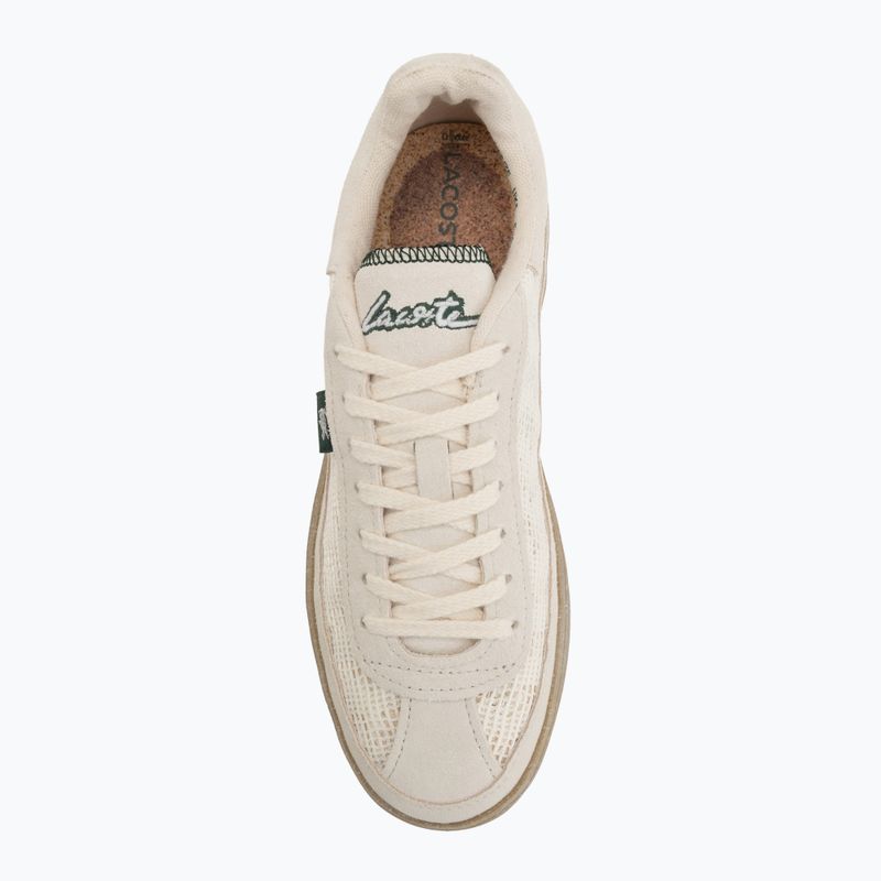 Кросівки жіночі Lacoste Baseshot Lite off white/light tan 5