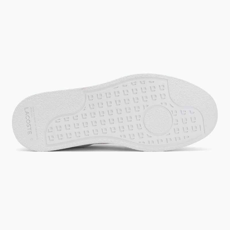 Кросівки чоловічі Lacoste Linecourt Slip-On white/white 4