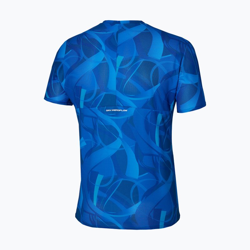 Футболка чоловіча Mizuno Paris Dryaeroflow Tee multi blue 2