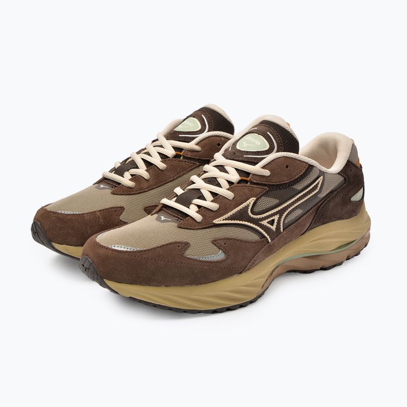 Кросівки Mizuno Wave Rider Βeta vintage khaki/summer sand/chicory coffee 9