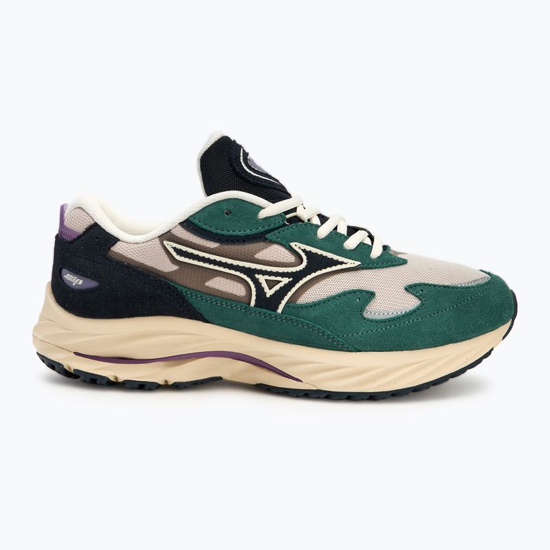 Кросівки Mizuno Wave Rider Βeta silver cloud/vulcan/bistro green 2