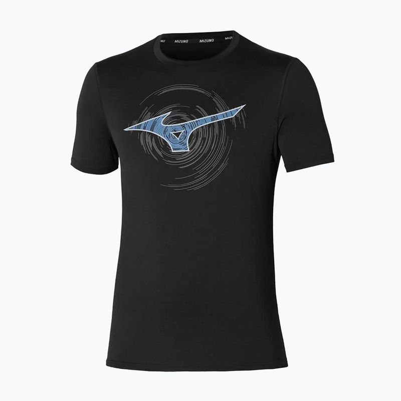 Футболка для бігу чоловіча Mizuno Core RB Tee black