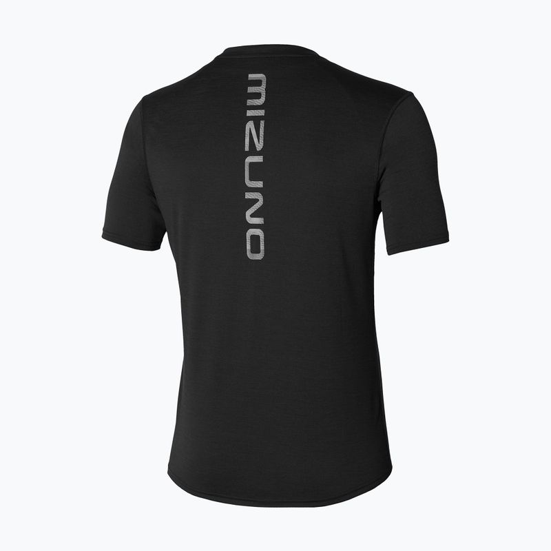 Футболка для бігу чоловіча Mizuno Core Tee black 2