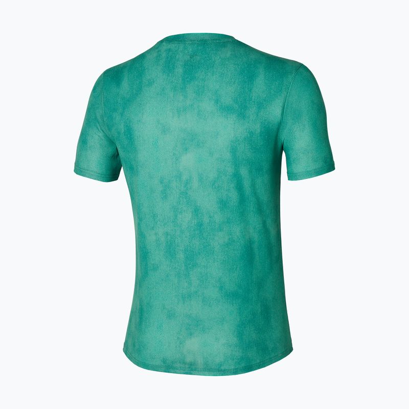 Футболка для бігу чоловіча Mizuno Impulse Core Graphic Tee evergreen 2