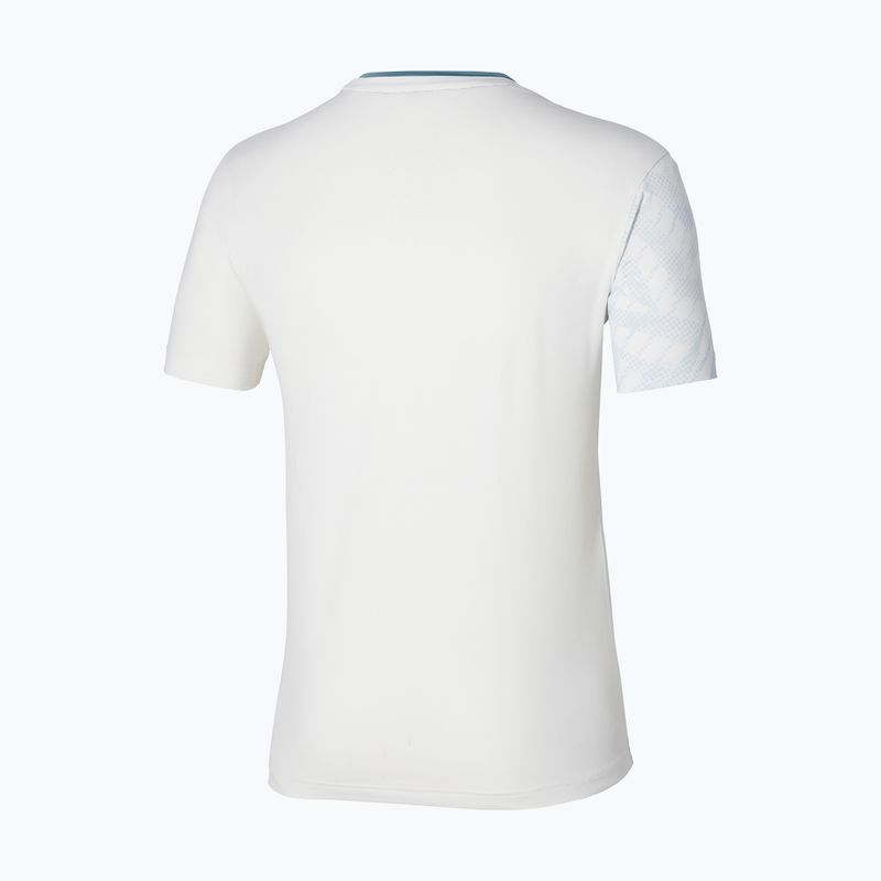 Футболка тенісна чоловіча Mizuno Mugen Shadow Graphic Tee white 2