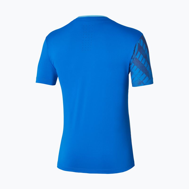 Футболка тенісна чоловіча Mizuno Mugen Shadow Graphic Tee mugen blue 2