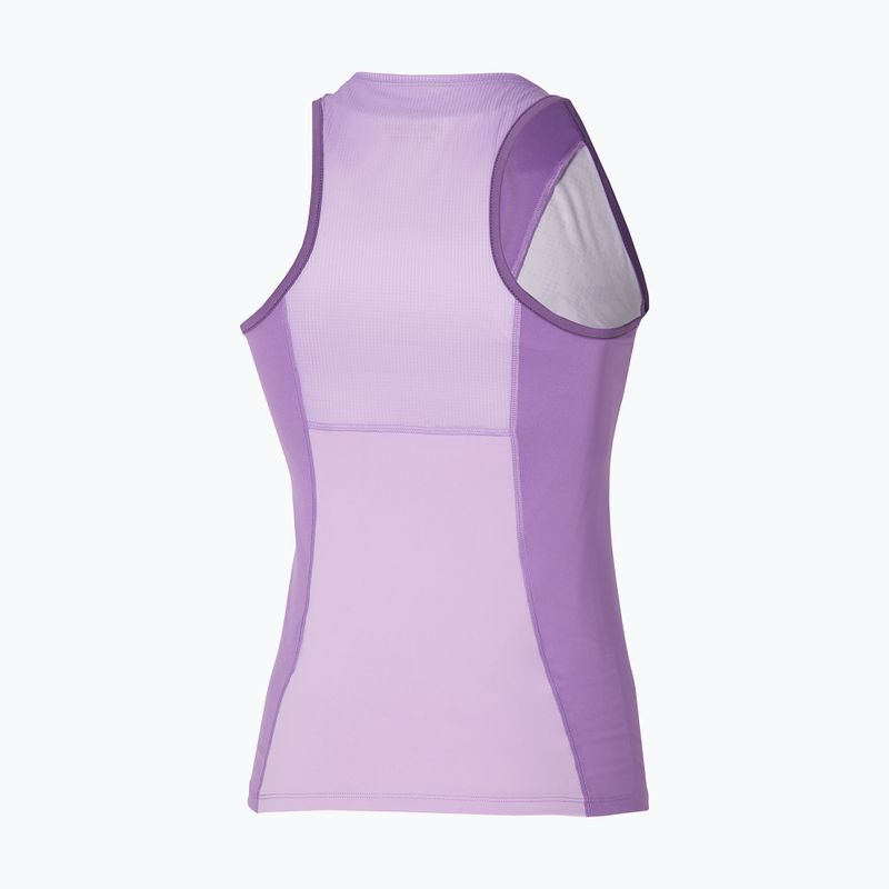 Топ тенісний жіночий Mizuno Mugen Printed Tank crocus petal 2