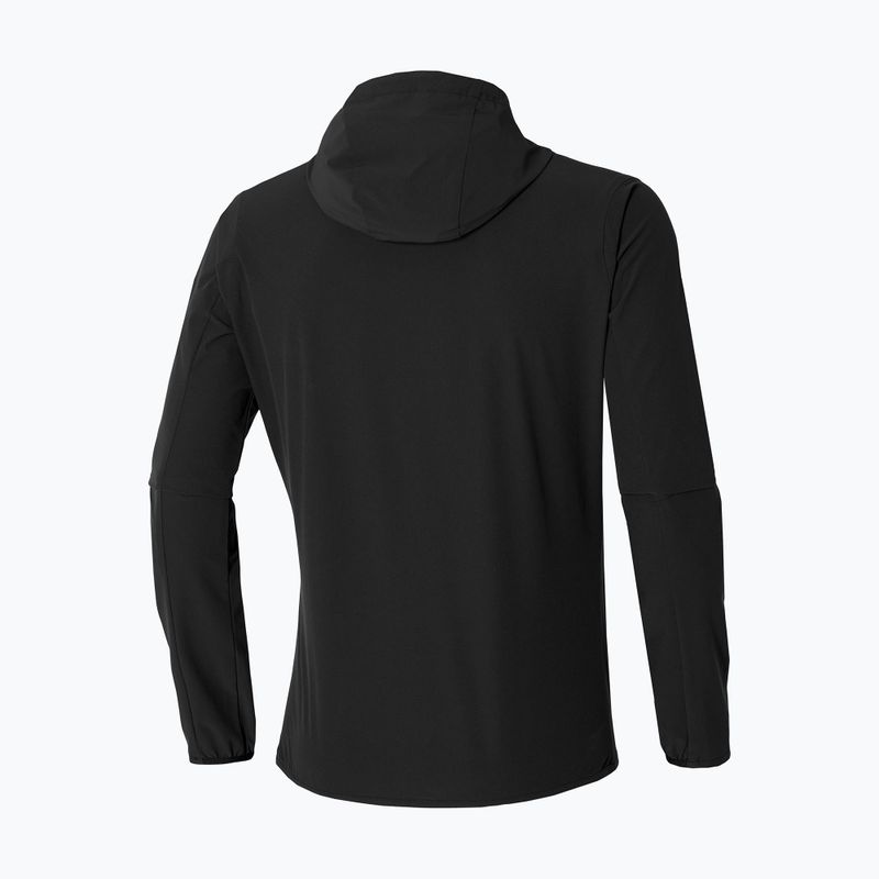 Куртка тенісна жіноча Mizuno Mugen Hooded Jacket black 2