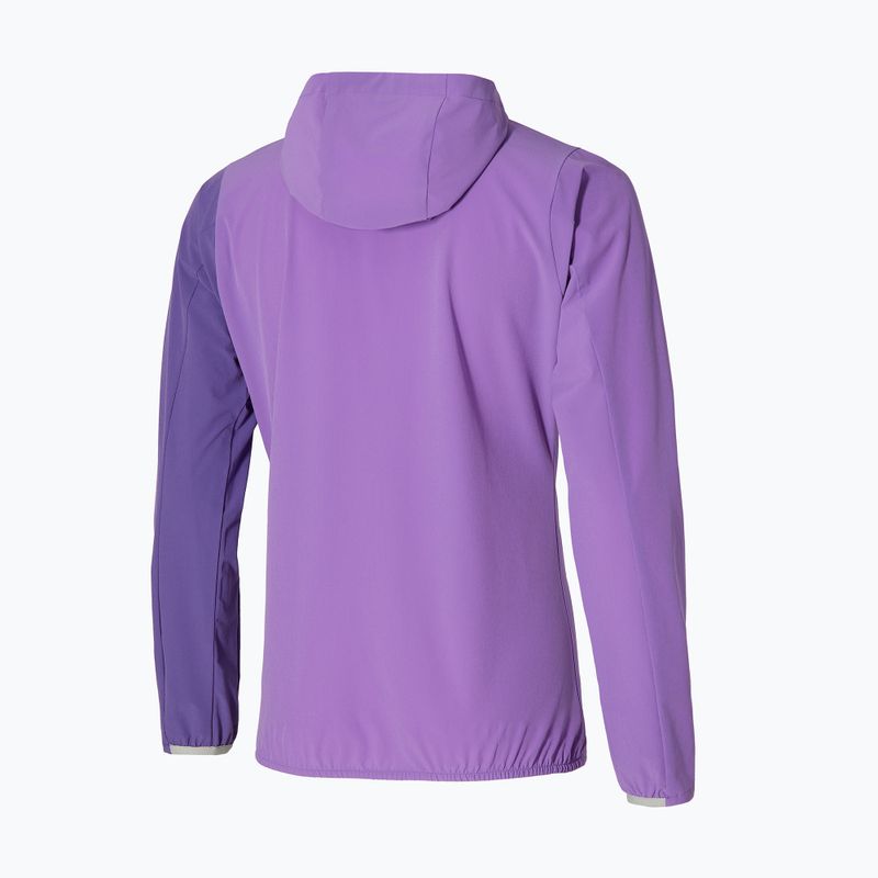 Куртка тенісна жіноча Mizuno Mugen Hooded Jacket patrician purple 2