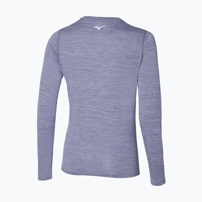 Лонгслів для бігу жіночий Mizuno Impulse Core Tee cadet 2