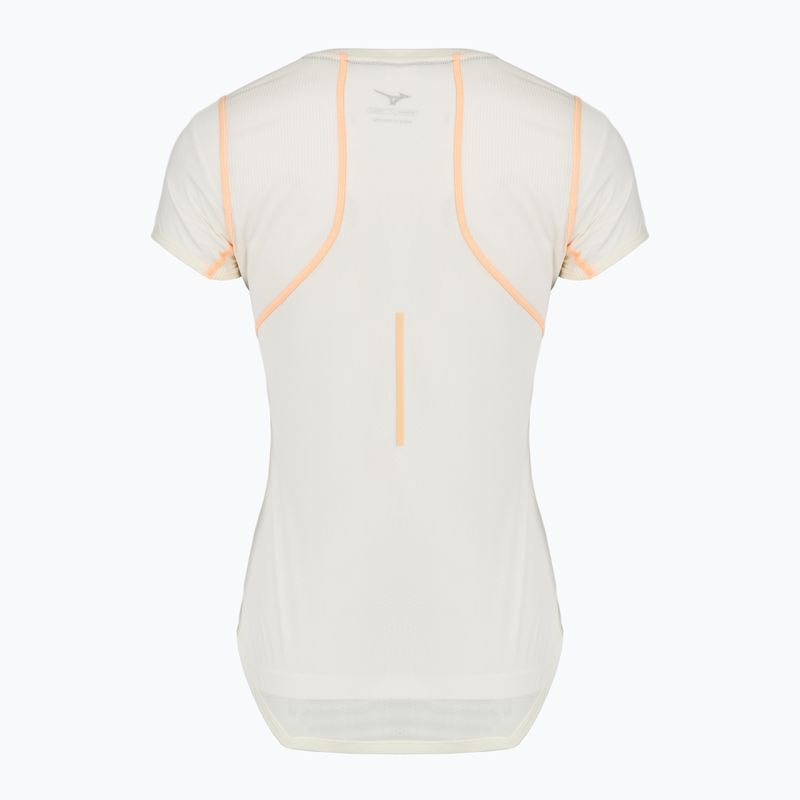 Жіноча футболка для бігу Mizuno DryAeroFlow Tee pristine 2