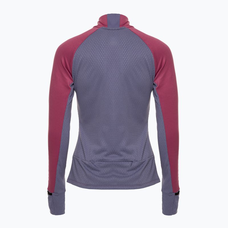 Кофта для бігу жіноча Mizuno Warmalite Half Zip violet quartz 2