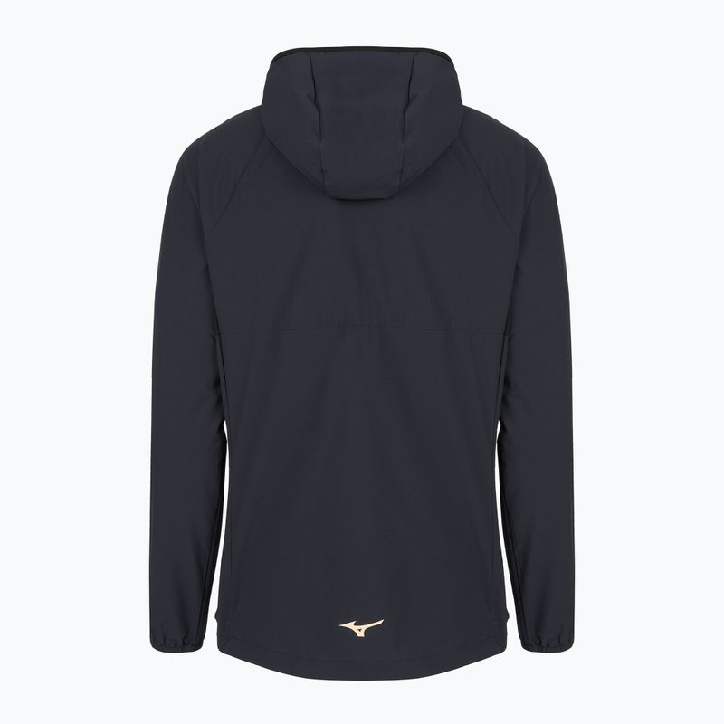 Куртка для бігу жіноча Mizuno Alpha Jacket black 2