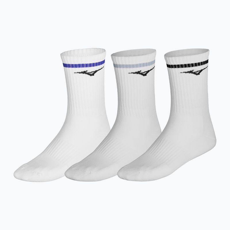 Шкарпетки Mizuno Training With Line 3 пари white / ether / bellwether
