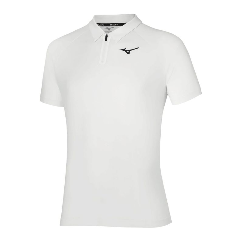 Футболка чоловіча Mizuno Frontier Shadow Polo white