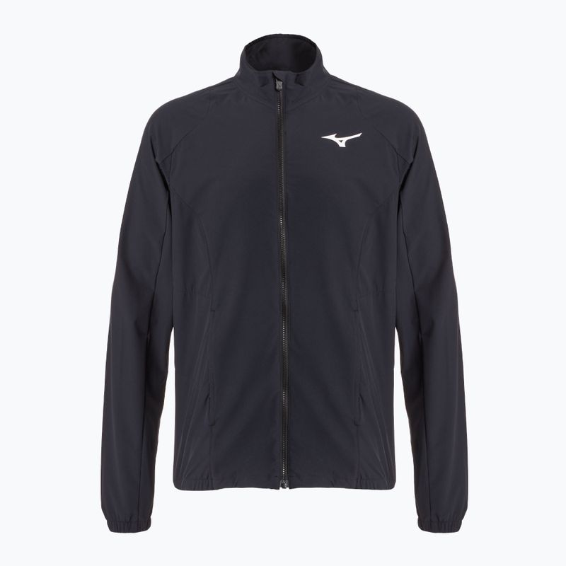 Кофта тенісна чоловіча Mizuno Frontier Shadow black