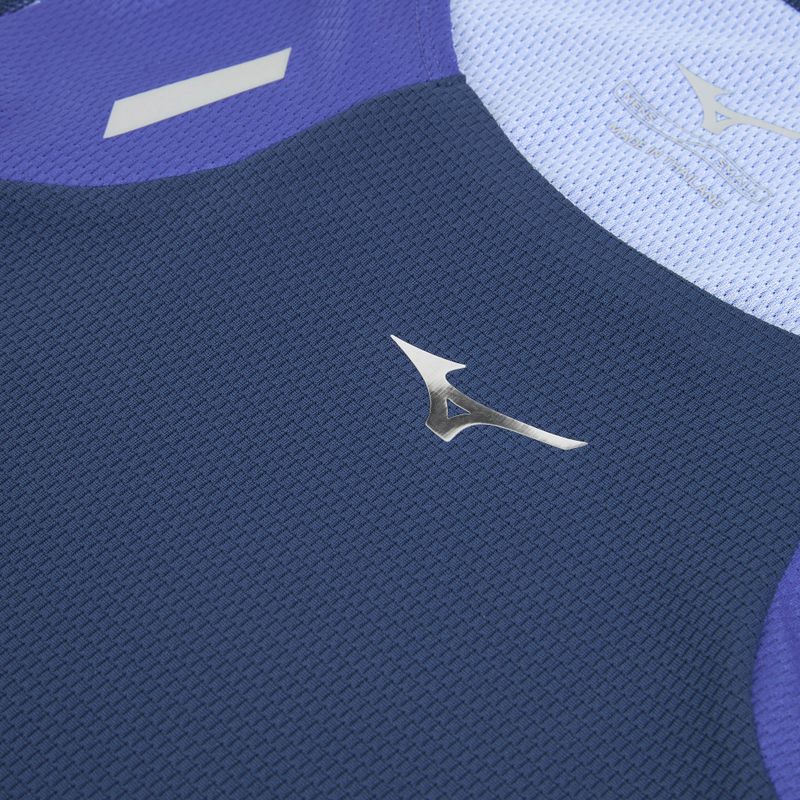 Футболка для бігу чоловіча Mizuno Tech Light Tank estate blue 3